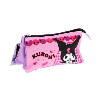 Hello Kitty Kuromi Kinder Federtasche kompakt für Schulalltag Lernen und kreative
