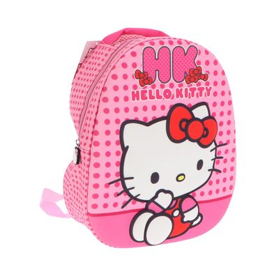 Hello Kitty Kinder Rucksack mit 3D Front und kompakter Form für Kita und unterwegs
