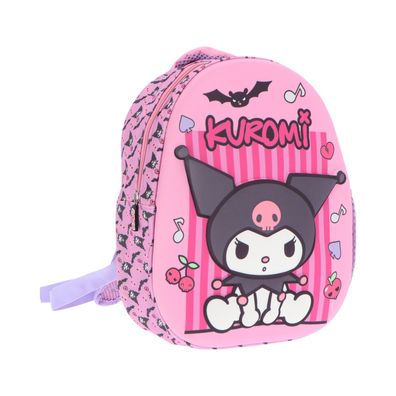 Hello Kitty Kuromi Kinder Rucksack mit 3D Front und kompakter Form für Kita