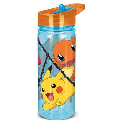 Pokemon Trinkflasche 580 ml Kinder für Schule Kindergarten Freizeit und Ausflüge