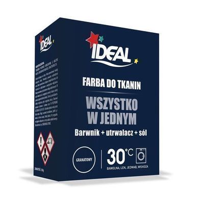 Ideal All-in-One Textilfärbemittel Dunkelblau, 350g