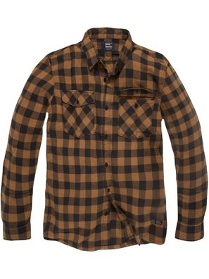 Vintage Industries Karo-Hemd Harley Shirt Yellow Check