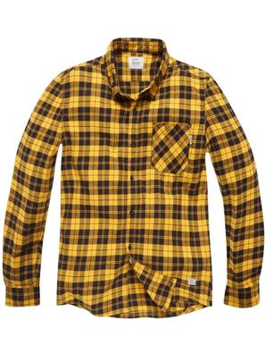 Vintage Industries Flanellhemd Riley Flannel Shirt Yellow Check - Riley