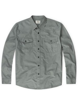 Vintage Industries Hemd Boston Shirt Pewter