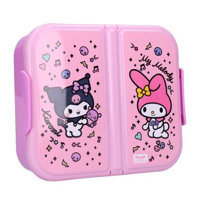 Hello Kitty & Friends Kinder Brotdose Lunchbox 1,4 l Snackbox für Schule und unter