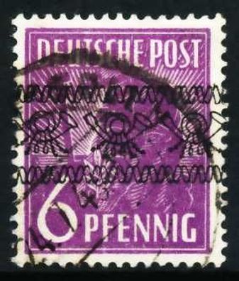 2. Kontrollratsausgabe MIT Bandaufdruck Nr 37Ia X6271C6