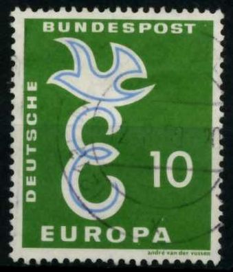 BRD 1958 Nr 295 gestempelt X77A762
