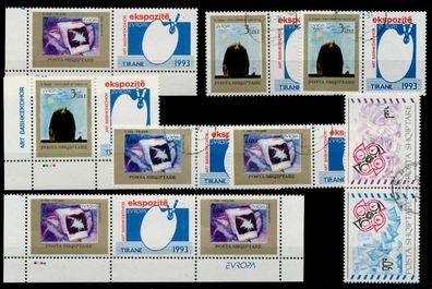 Albanien Kleines Lot wie abgebildet postfrisch gestempelt X92593E