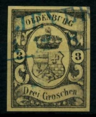 Oldenburg Nr 8 gestempelt X6BE68A