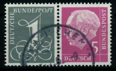 BRD BUND Zusammendruck Nr W17X gestempelt WAAGR PAAR X732E56