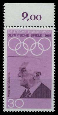 BRD 1968 Nr 563 postfrisch ORA X7F0DCE
