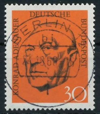 BRD BUND 1968 Nr 567 zentrisch gestempelt X69B6E6