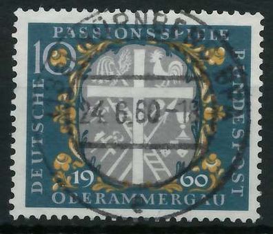 BRD BUND 1960 Nr 329 zentrisch gestempelt X69BB2E