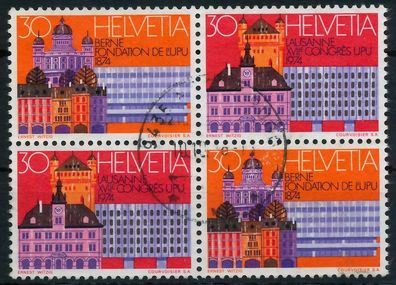 Schweiz Zusammendruck Nr 1027-1028-VBb zentrisch gestempelt X72915E
