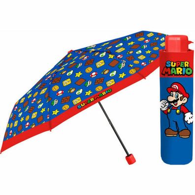 SUPER MARIO BROS Manuell Faltbarer Regenschirm 50CM