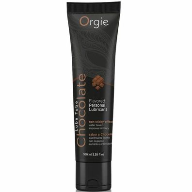 Lube Tube Chocolate Flavored Intimate Gel 100ml