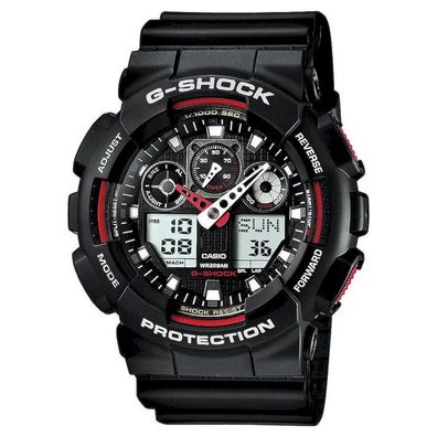 Casio - Armbanduhr - Herren - Chronograph - G-Shock Uhr GA-100-1A4ER
