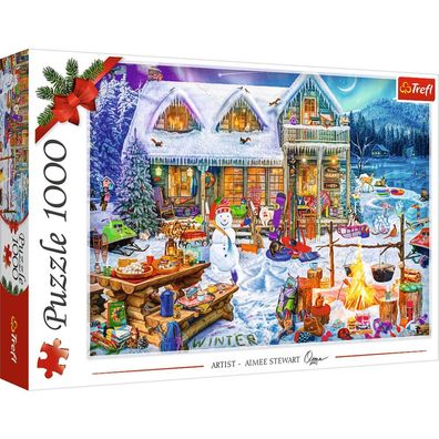 TREFL Puzzle Winterzeit 1000 Punkte