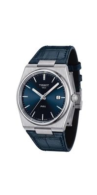 Tissot PRX 40mm Quarz Leder Blau T137.410.16.041.00