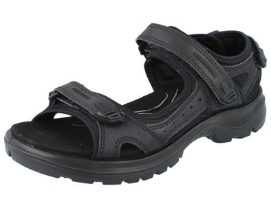 ECCO Offroad Damen Sandale schwarz Textil
