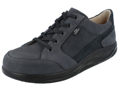 FINN Comfort Finnamic Huaraz Herren Schnürhalbschuhe mit Reißverschluss nussbraun Nub