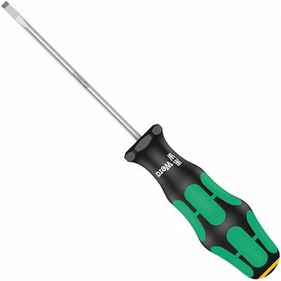 335 Schlitz-Schraubendreher - Elektrikerklinge Wera, 0.8 x 4.0 x 100 mm, Lasertip