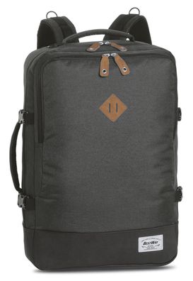 BestWay Reiserucksack #Cabin Pro Retro * dunkelgrau/schwarz
