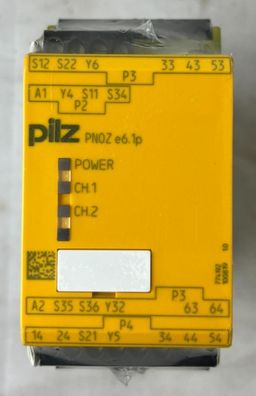 Pilz PNOZ e6.1p 774192 Safety Relay 24VDC 4NO 2SO New