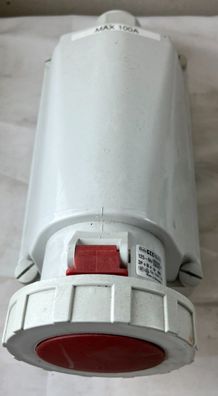 Bals CEE Norm 11447 125A 5?Pin 3P+N+E Surface?Mounted Socket IP67 Used