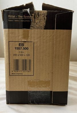 Rittal EB 1557.500 Sheet-Steel Wall-Mounted Enclosure 200x500x120 mm IP66 New