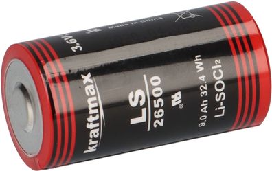Kraftmax Lithium 3,6V Batterie LS26500 C - Zelle