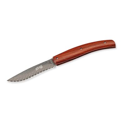 Herbertz Selektion Taschenmesser mit Sandelholz Griff und Damast