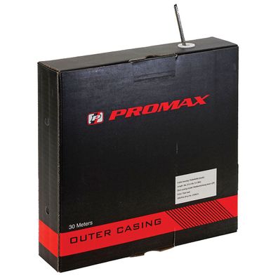 Außenhülle Bremse, Promax, L = 3m, Ø = 5mm, schwarz, Gleithülle, Messingschlager,