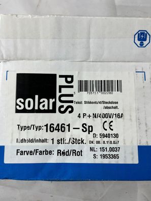 Bals 16461 SP Wall Mounted Interlocked Socket Outlet 16A 400V 3P+N+E IP44 New