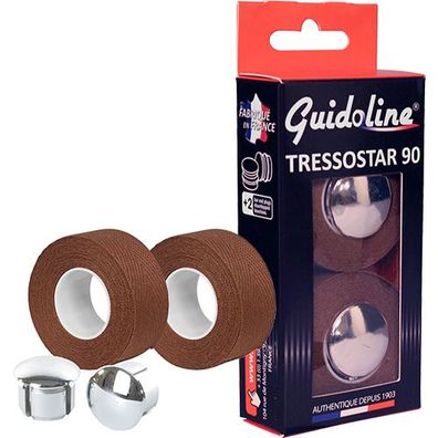 Lenkerband Tressostar 90, Karton mit Stopfen, havanabraun, Velox, G900K10