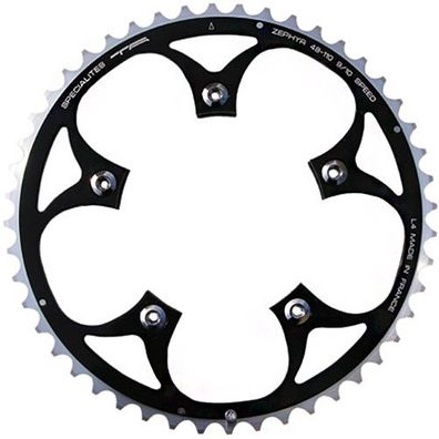 Kettenblatt Zéphir, 53 schwarz, Ø 110 außen 9/10-f, TA, PL-50110309-53
