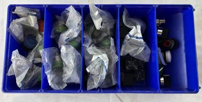 Telemecanique Harmony Control Station Parts Lot Push Buttons Switches Mixed