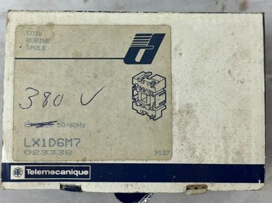 Telemecanique LX1D6M7 Contactor Coil 380V 50/60Hz LC1D Series New