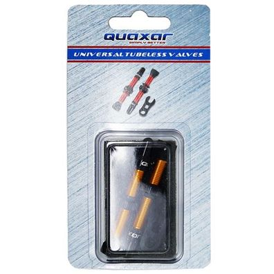 Tubeless-Ventil gold, Quaxar, Aluminium, Paar, Fasi, 506110011