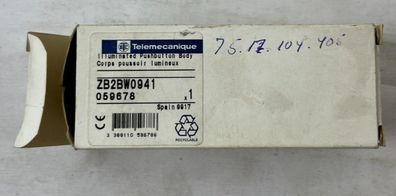 Telemecanique ZB2BW0941 Illuminated Pushbutton Green 1NO New