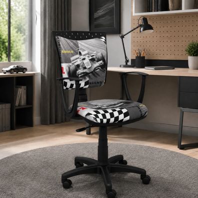 Best For Kids Kinderschreibtischstuhl Jugend-Bürostuhl Ergonomisch Drehbar für Kinder