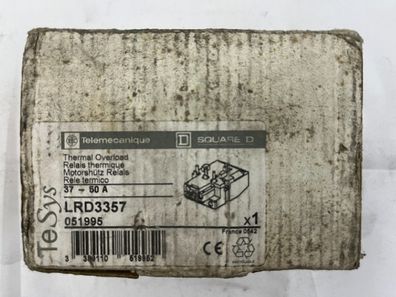 Telemecanique LRD3357 Thermal Overload Relay 37–50A 1000V TeSys Square D New