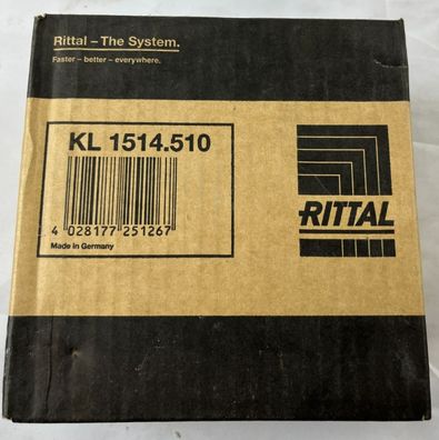 Rittal KL 1514.510 Terminal Box 150x150x80 mm IP66 Sheet Steel New Spare Unit