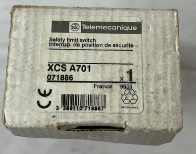 Telemecanique XCS A701 Safety Limit Switch 071886 Position Switch New