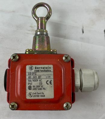 Bernstein SiD-UV1Z Safety Rope Pull Switch 601.1431.857 IP65 16A Used