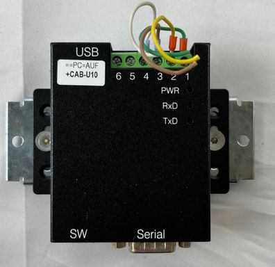 Titan SB-COMi-SI-M USB to Serial Industrial Converter DIN Rail Used