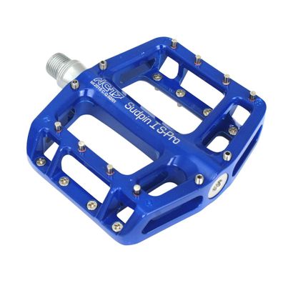 NC-17 Plattformpedal Sudpin I S-Pro, Alu, Präzisionslager, blau