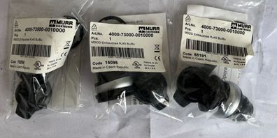 Murr Elektronik Msdd Rj45 Cat5e Panel Connector 4000?73000?0010000 3x New