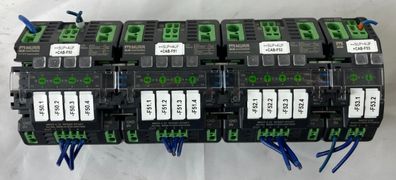 Lot of 4x Murr Elektronik D-71570 Relay Interface Modules 24VDC DIN Rail Used