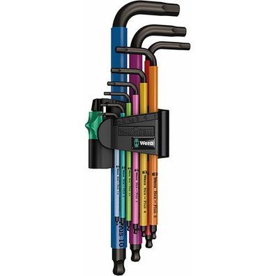 967/9 TX XL Multicolour HF 1 Winkelschlüsselsatz Wera, 9-teilig